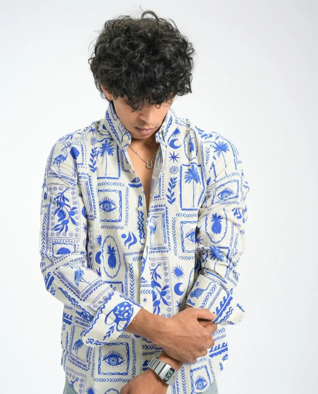 Skydot Mystic Tile Sky Shirt Skydot