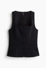 Skydot Noir Tailored Vest Skydot