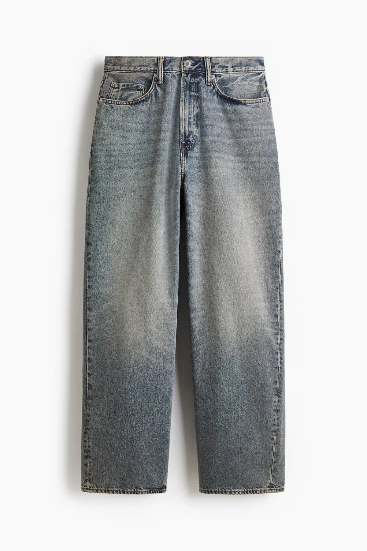 Skydot Deep Fade Wide‑Leg Jeans Skydot